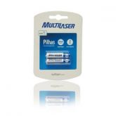 CB051 PILHAS RECARREGAVEIS AAA (1000MAH) - 2 UNIDADES