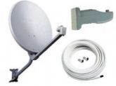 Kit de antenas banda KU de 60 centímetros